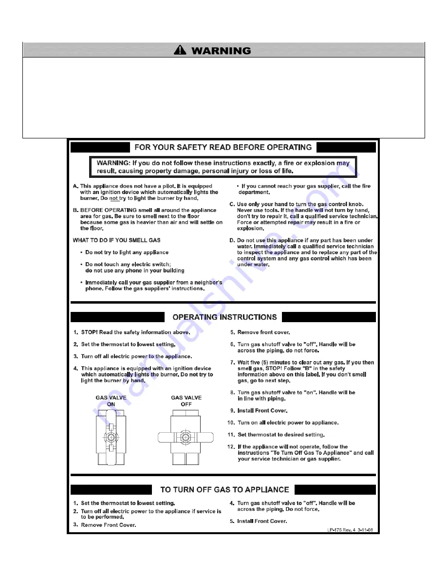 HTP EL-110 Installation & Start-Up Manual Download Page 2