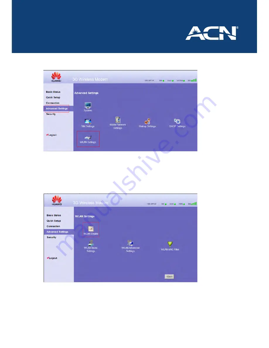 Huawei ACN Mobile Wi-Fi User Manual Download Page 14