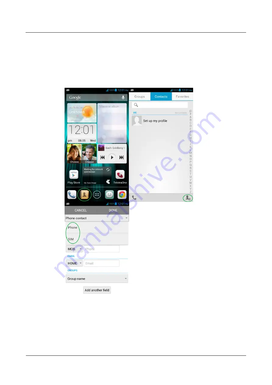 Huawei Ascend P2-6070 Faq Download Page 15