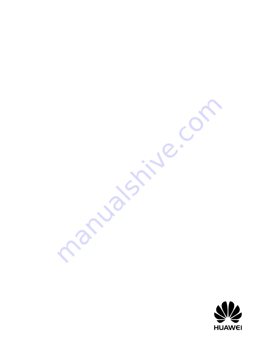 Huawei B310 LTE CPE Quick Start Manual Download Page 1