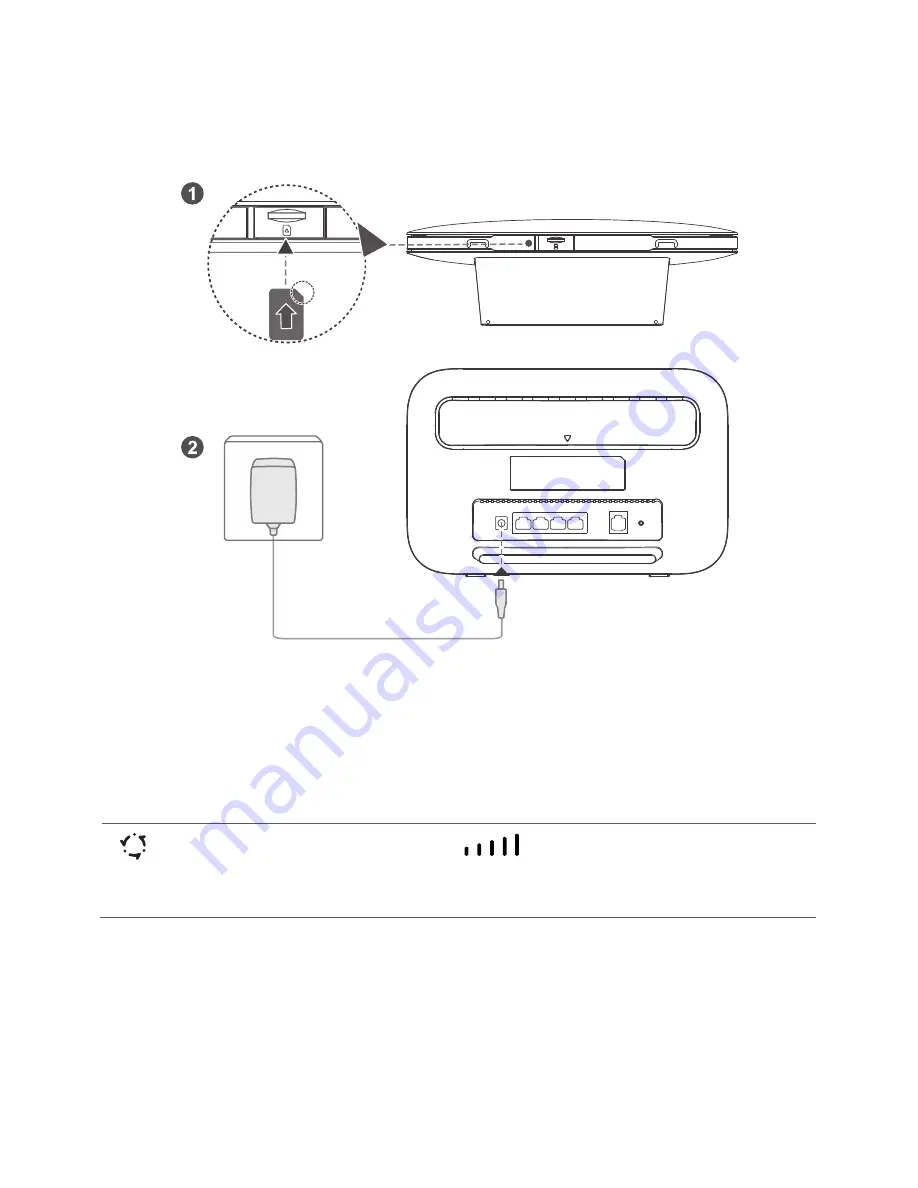 Huawei B612 Quick Start Manual Download Page 4