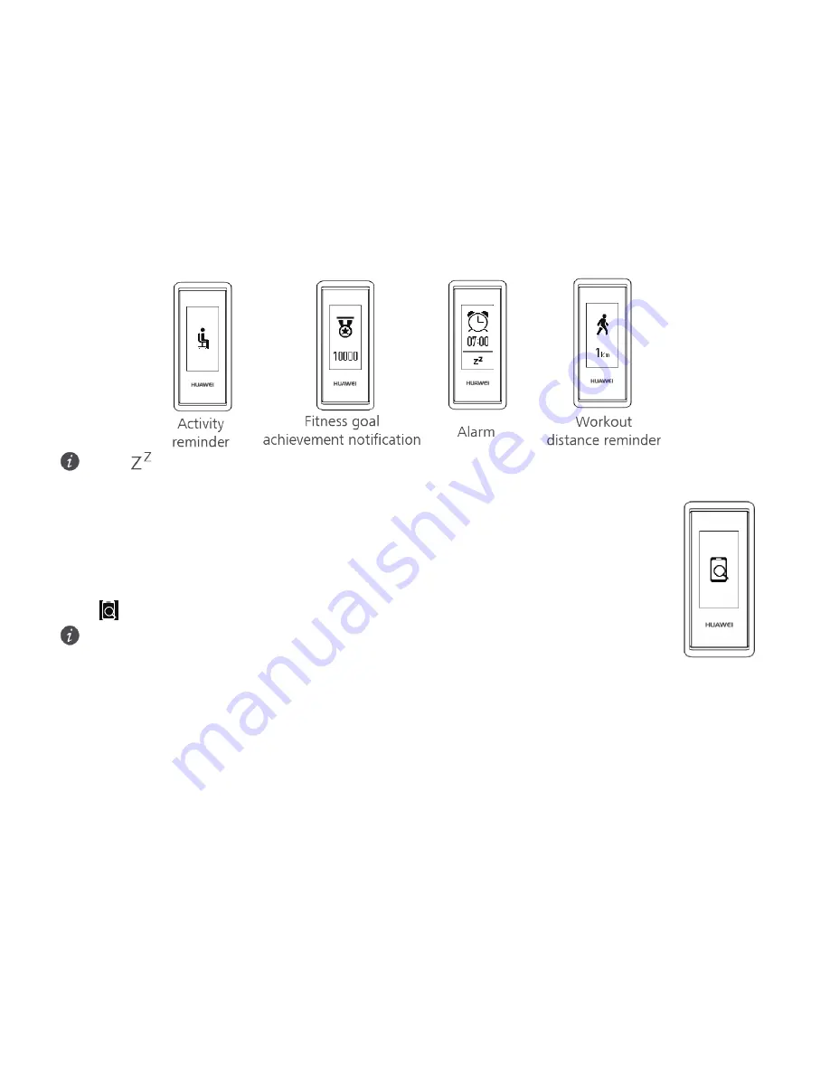 Huawei Color Band A2 User Manual Download Page 7