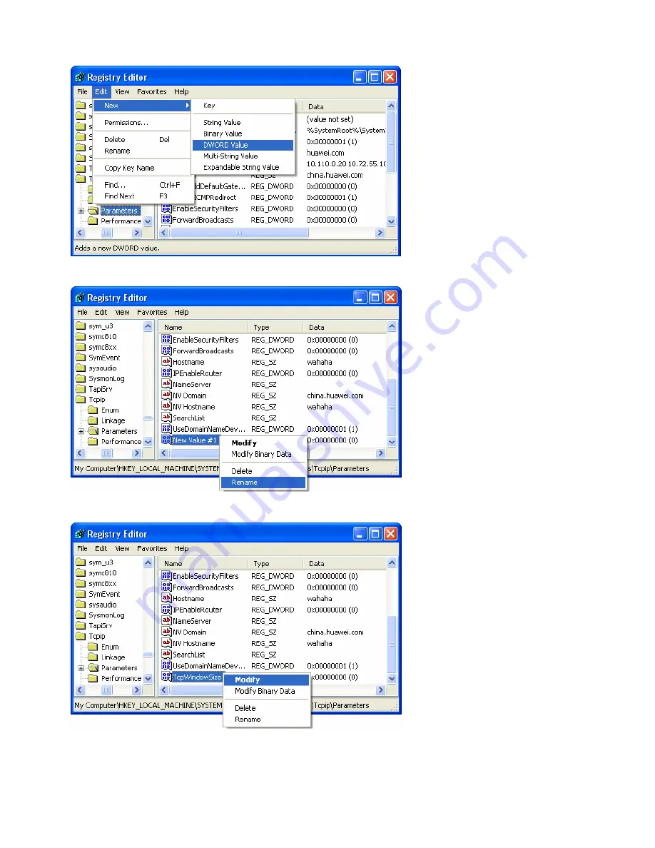 Huawei E960 HSDPA User Manual Download Page 50