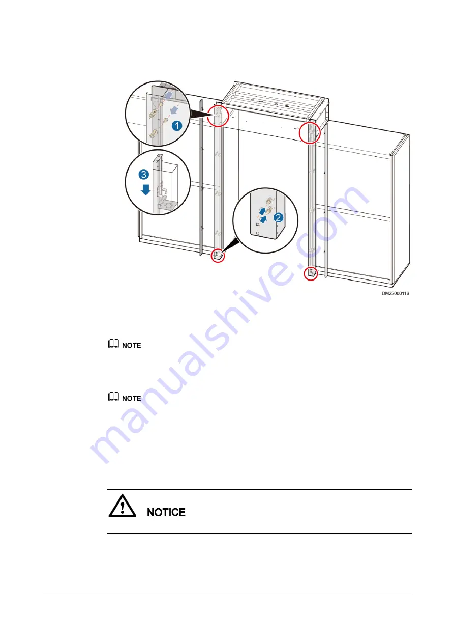 Huawei FusionModule2000 V500R003C10 Installation Manual Download Page 124