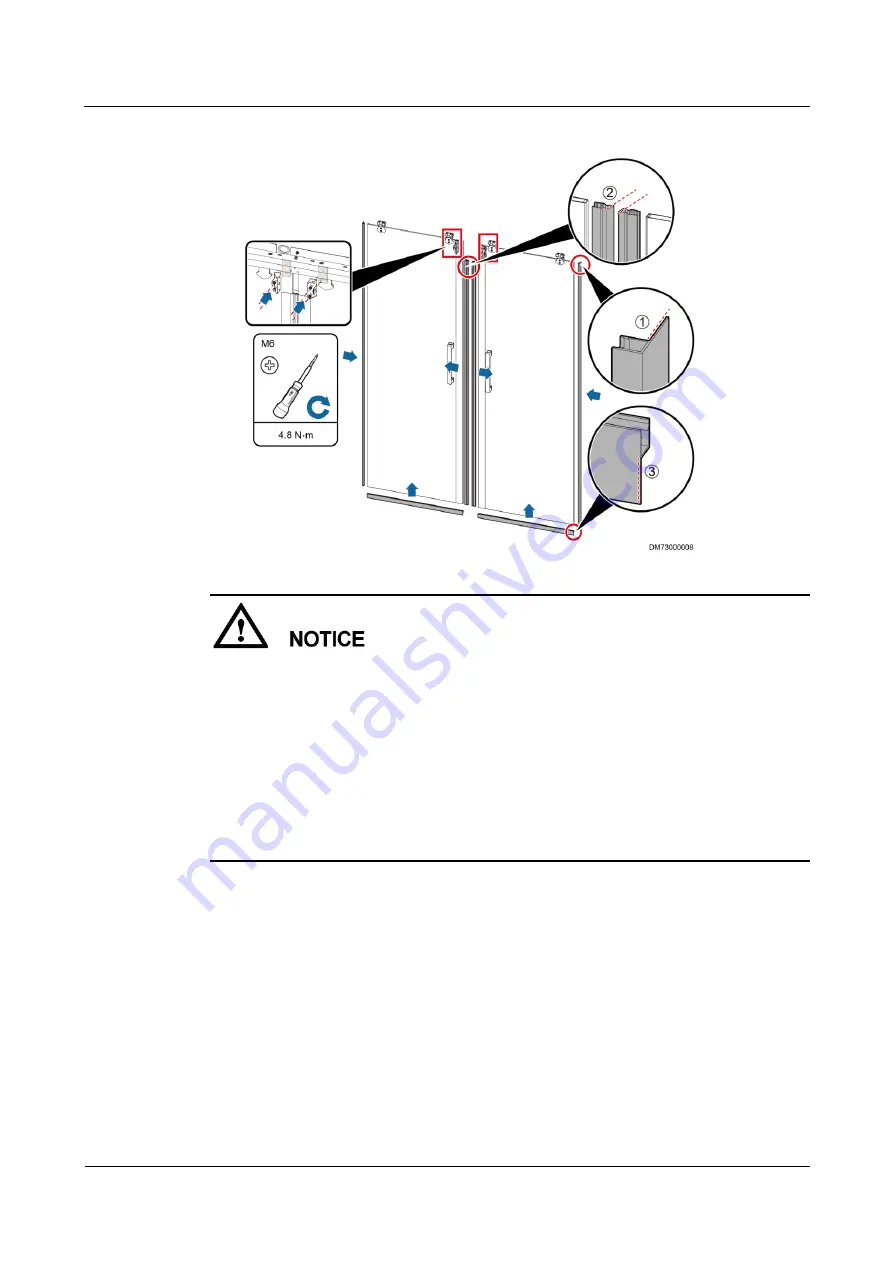 Huawei FusionModule2000 V500R003C10 Installation Manual Download Page 125