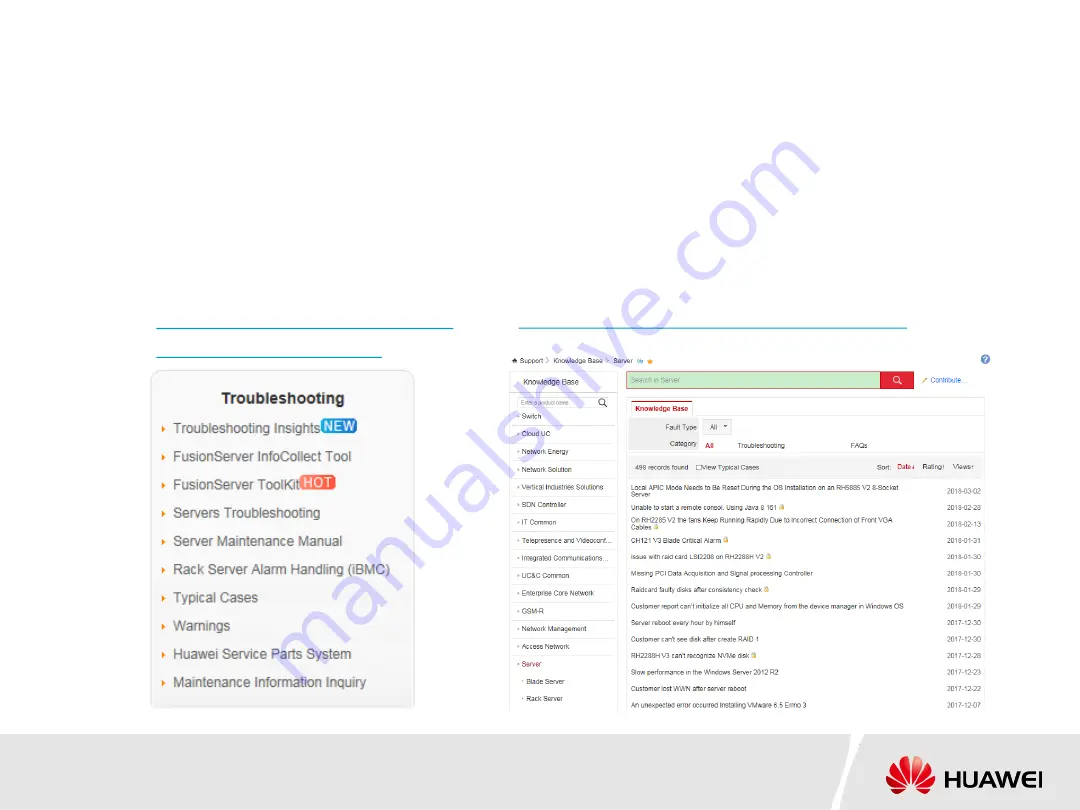 Huawei FusionServer Pro G5500 Routine Maintenance Download Page 41