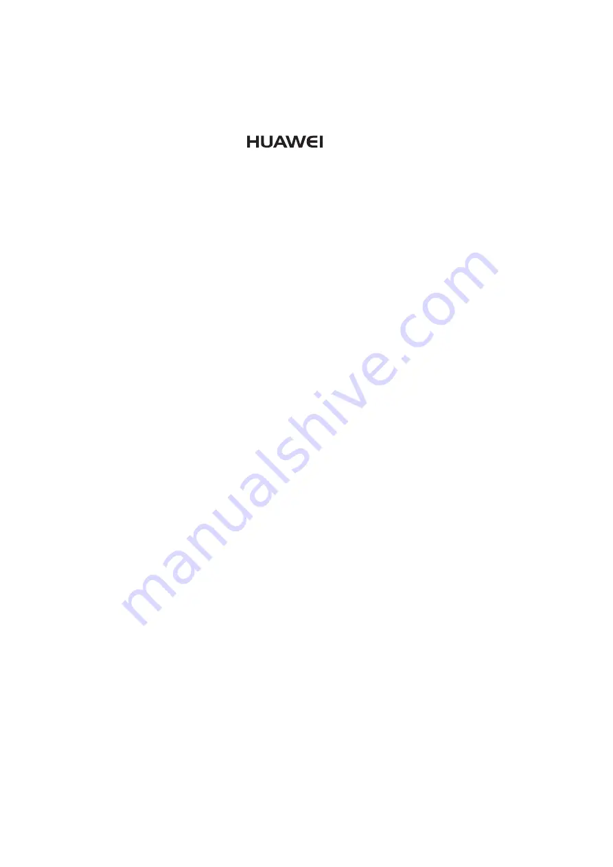 Huawei G2100 User Manual Download Page 1