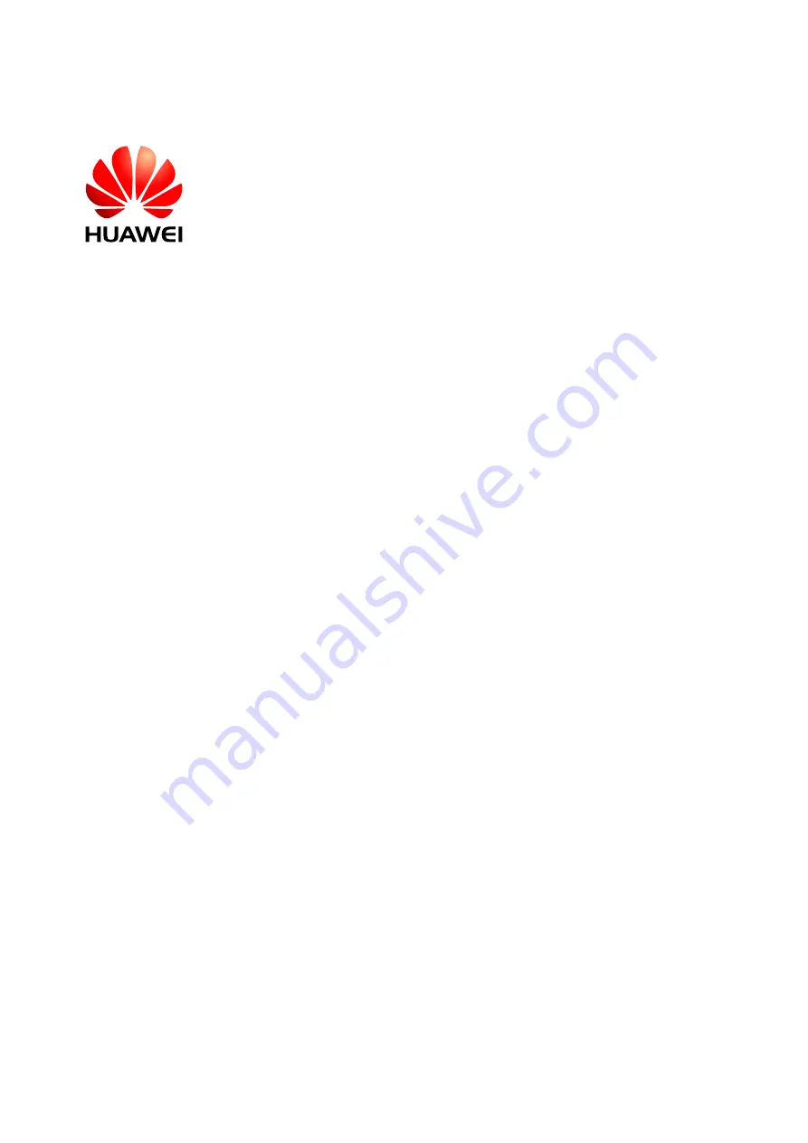 Huawei ME909s Series Hardware Manual Download Page 1