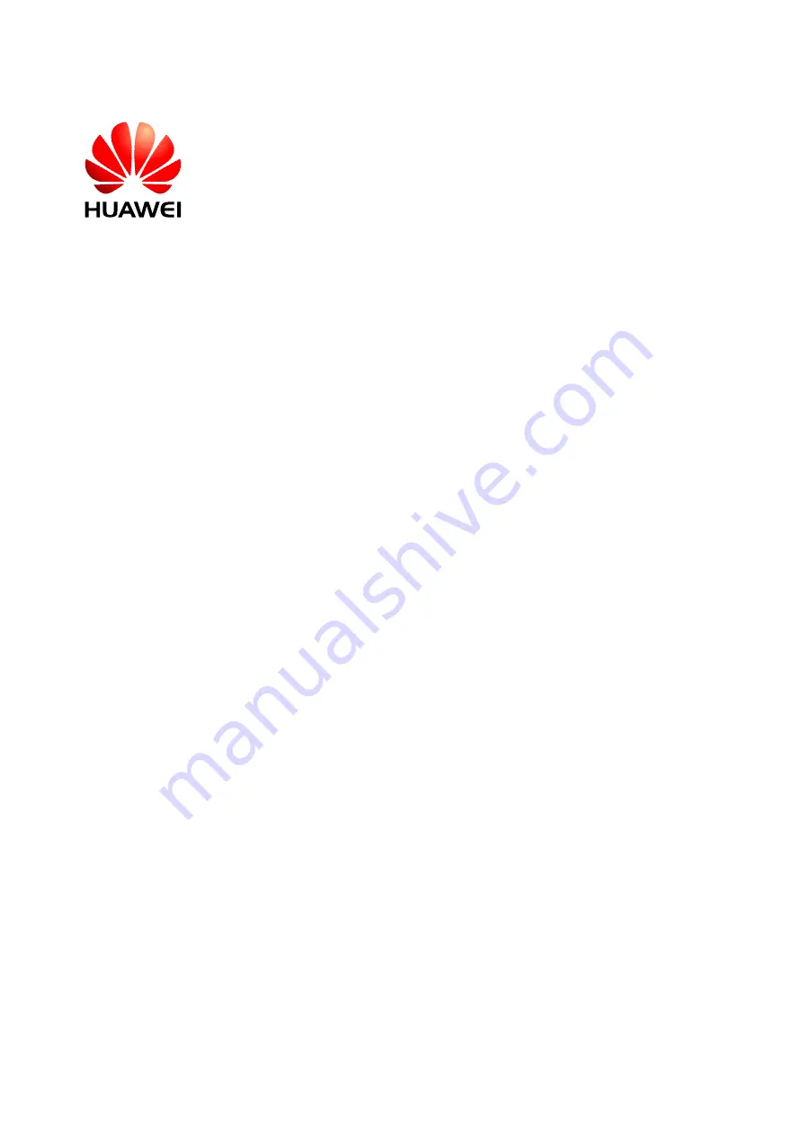 Huawei MG323 At Command Interface Specification Download Page 1