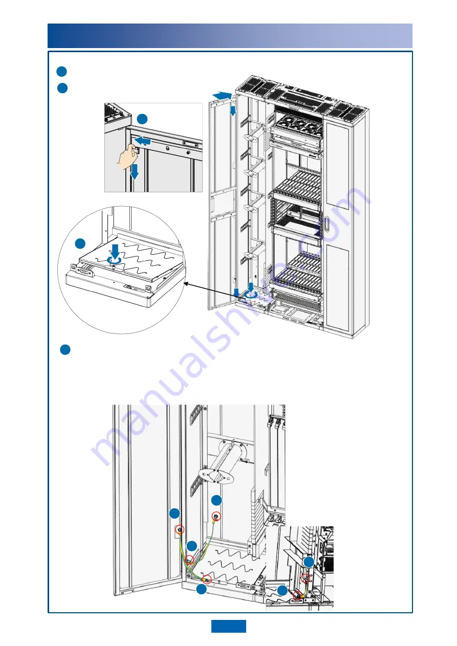 Huawei OptiX OSN 9800 U32 Enhanced Subrack V100 Quick Installation Manual Download Page 42