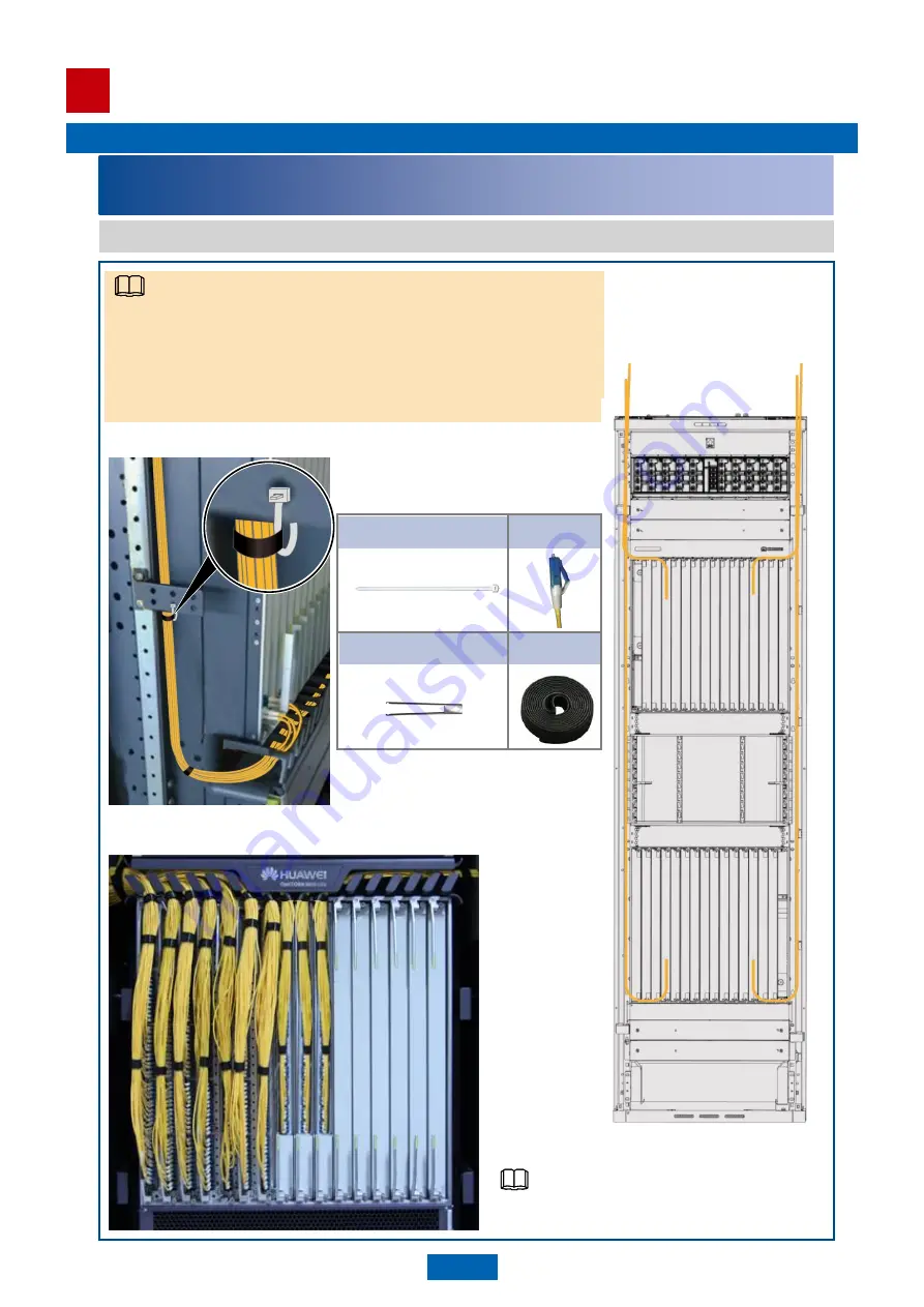 Huawei OptiX OSN 9800 U32 Enhanced Subrack V100 Quick Installation Manual Download Page 72