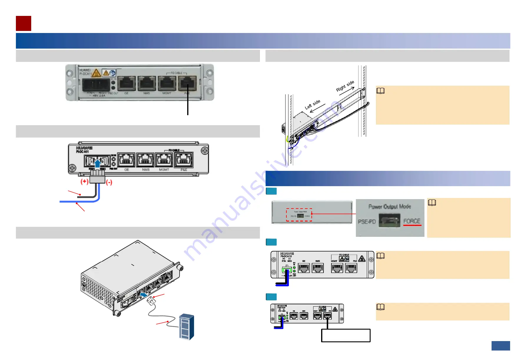 Huawei PI-DC A11 Product Overview And Installation Manual Download Page 8