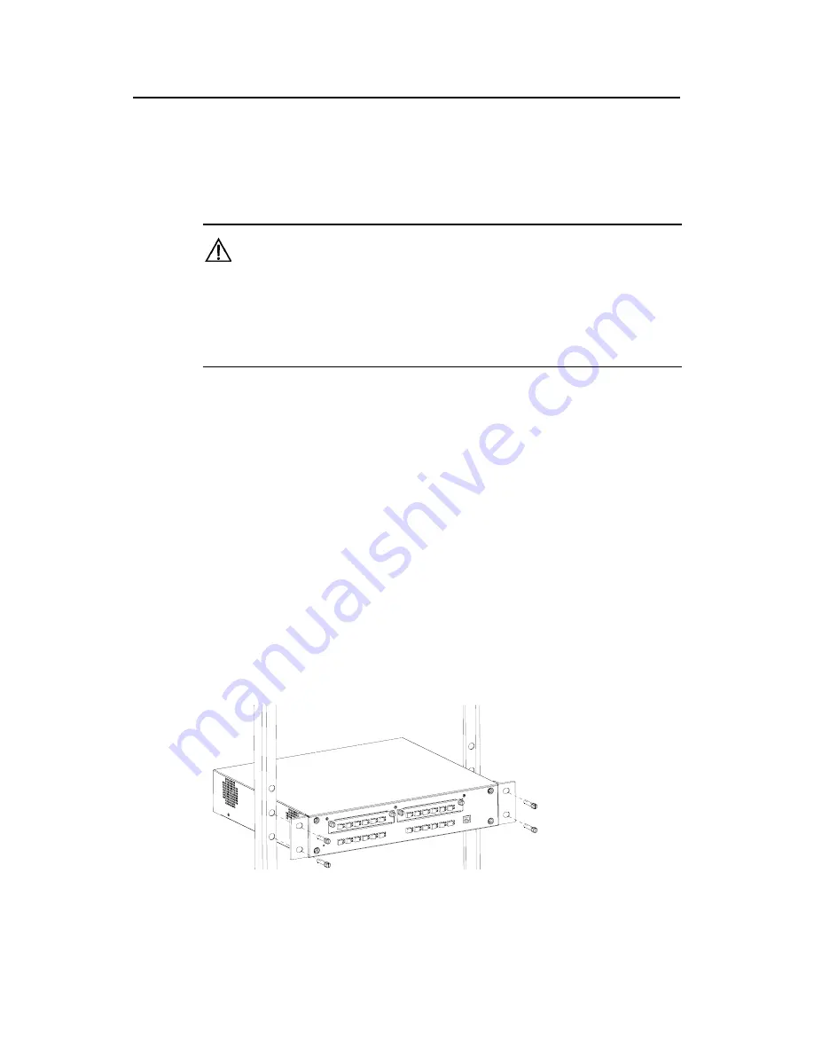 Huawei Quidway S3000-EI Series Installation Manual Download Page 28