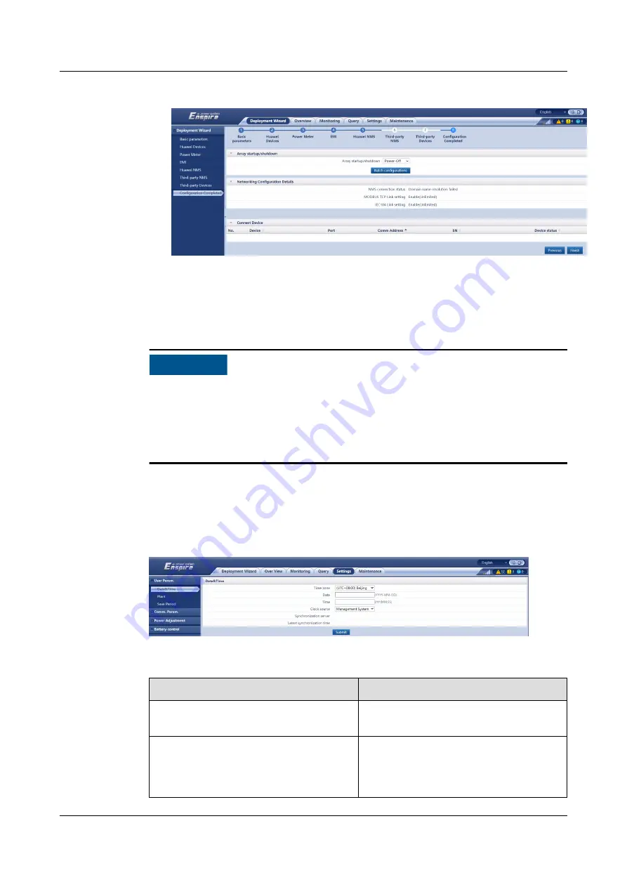 Huawei SmartLogger3000 User Manual Download Page 104