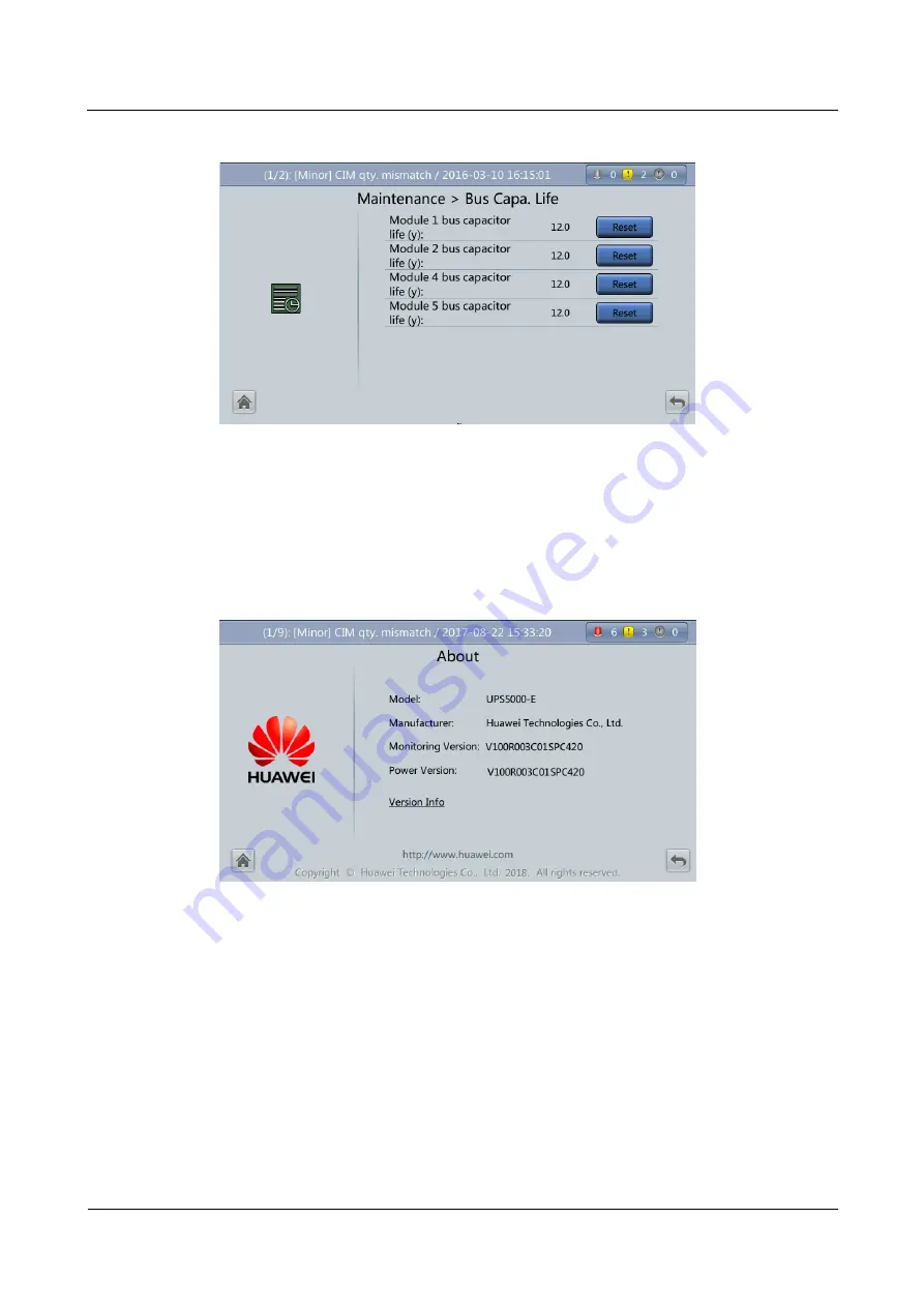 Huawei UPS5000-E-****-FM series User Manual Download Page 161