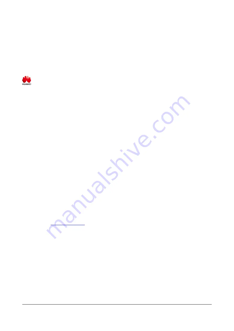 Huawei V300R001 Parts Replacement Download Page 2