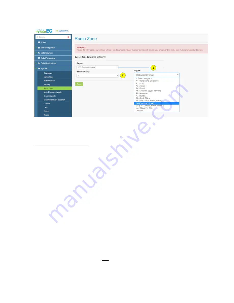 Hubbell HBLGW04000EUS1 User Manual Download Page 22