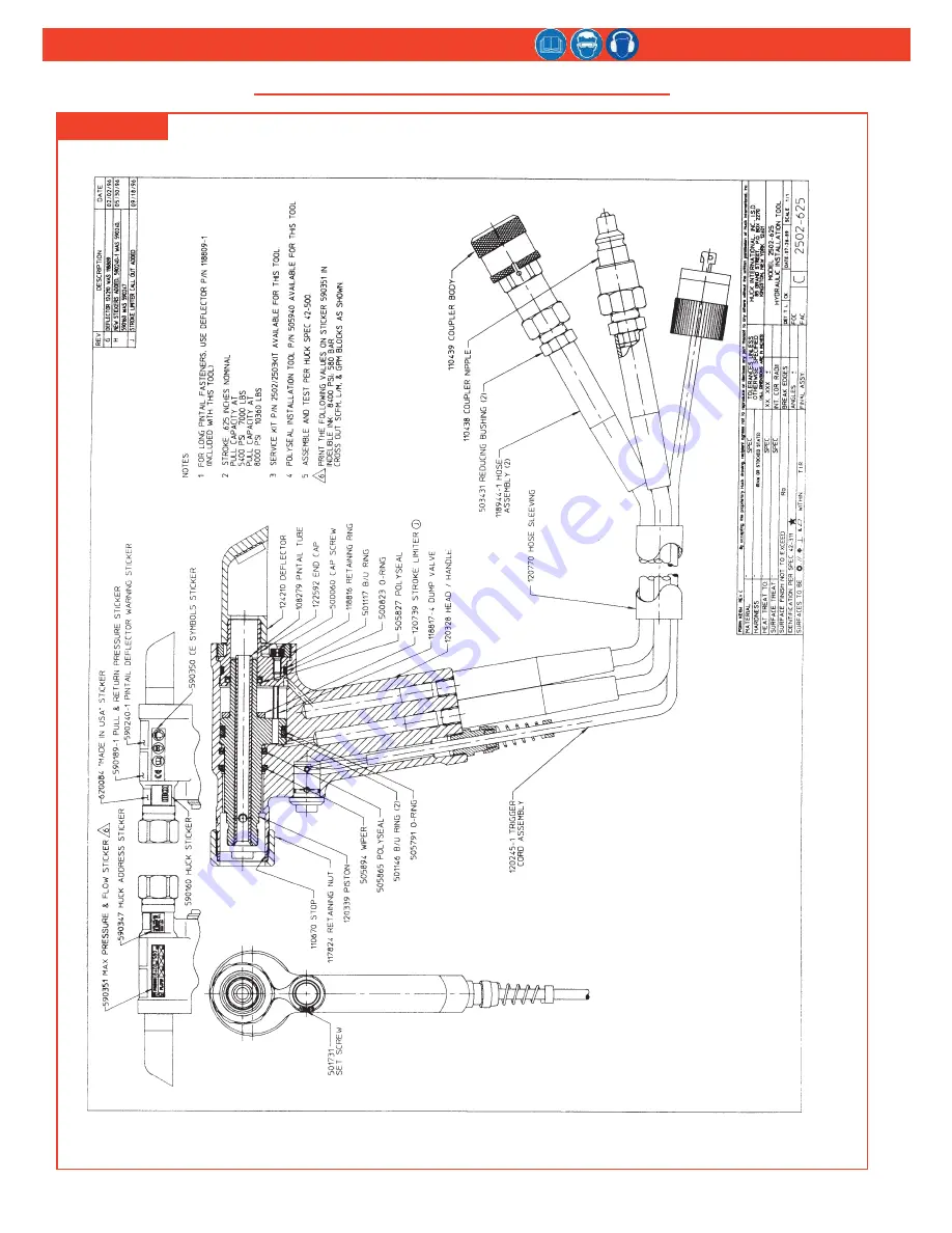 Huck 2502 Instruction Manual Download Page 26