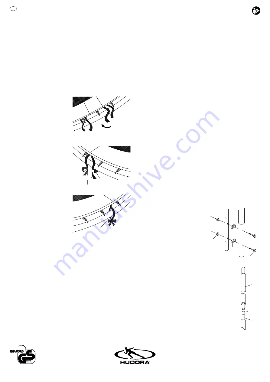 Hudora 65185 Instructions On Assembly And Use Download Page 3