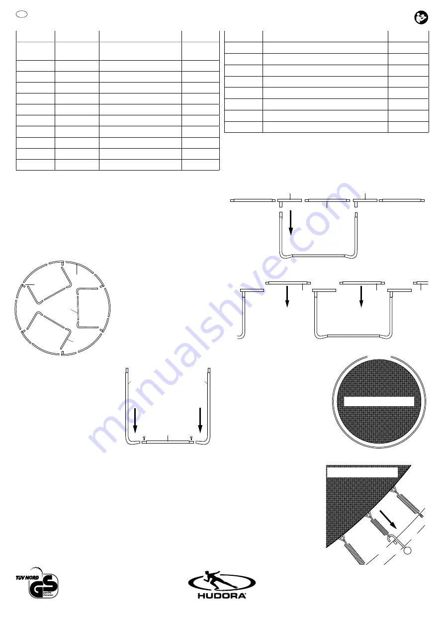 Hudora 65185 Instructions On Assembly And Use Download Page 26