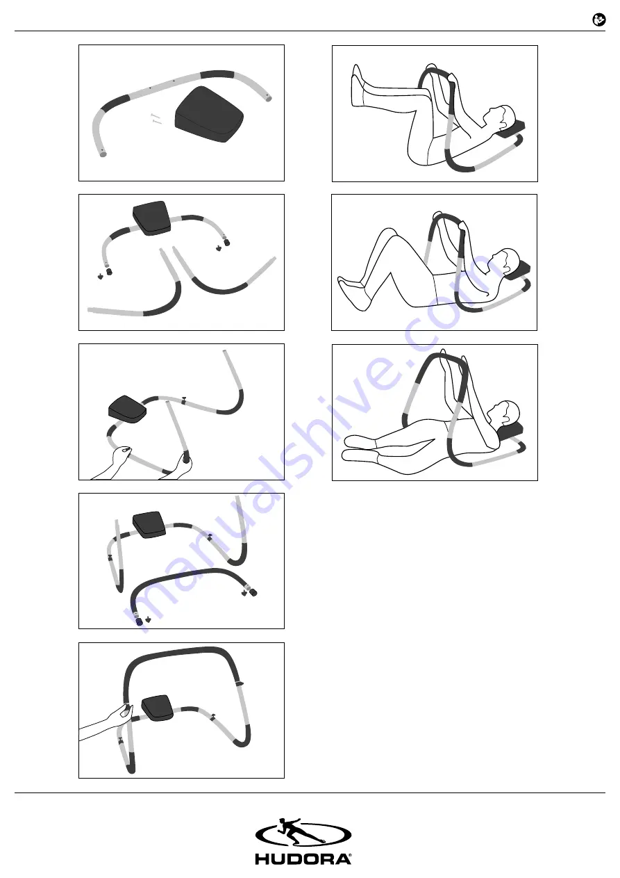 Hudora 65210 Instructions On Assembly And Use Download Page 2