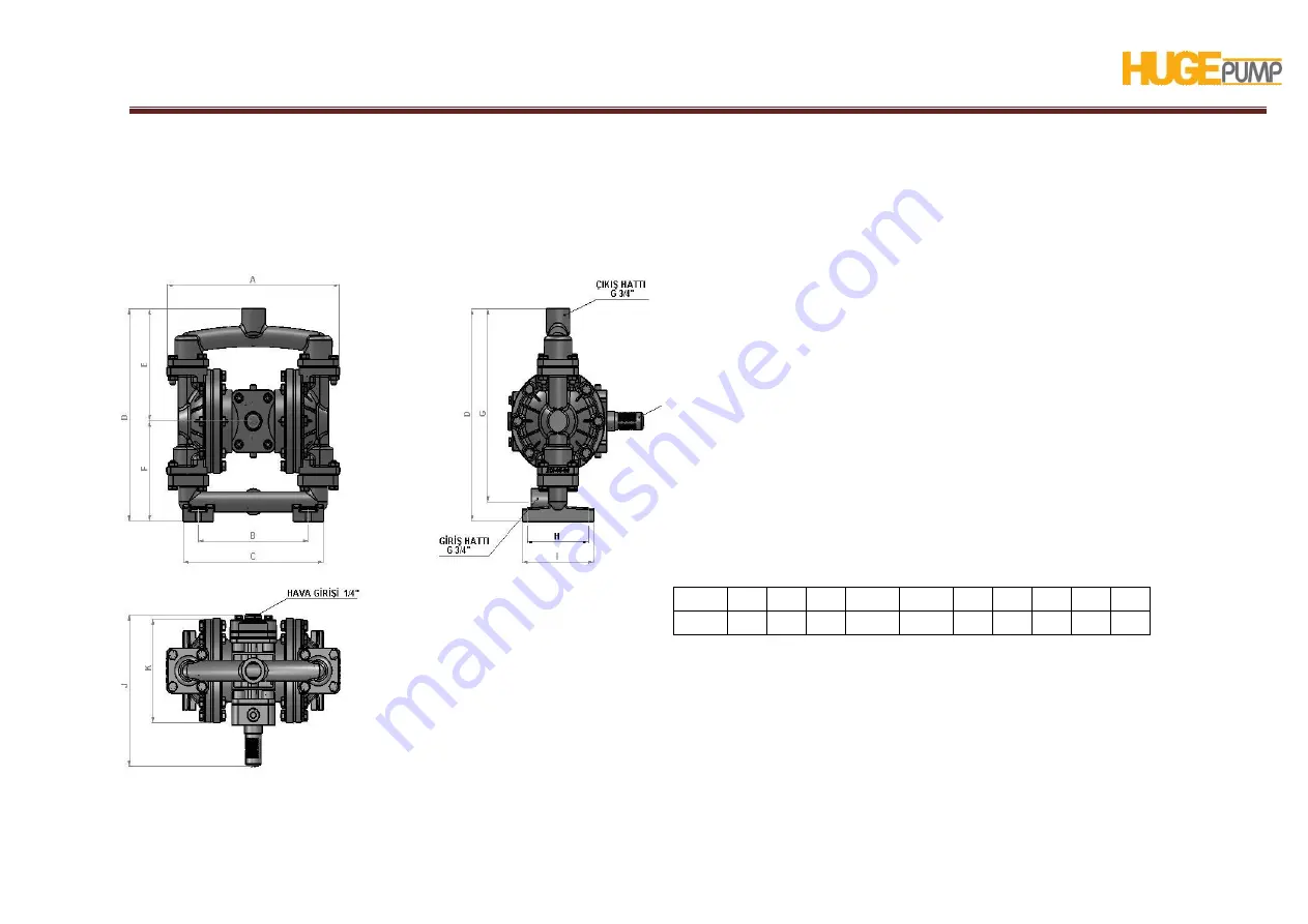 Huge Pump HP 05 User Manual Download Page 5