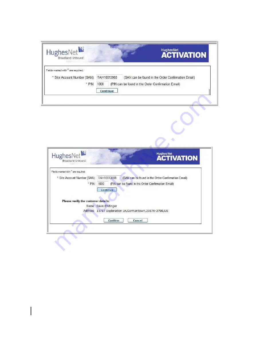 Hughes dishNET HT 1000 Installation Manual Download Page 50