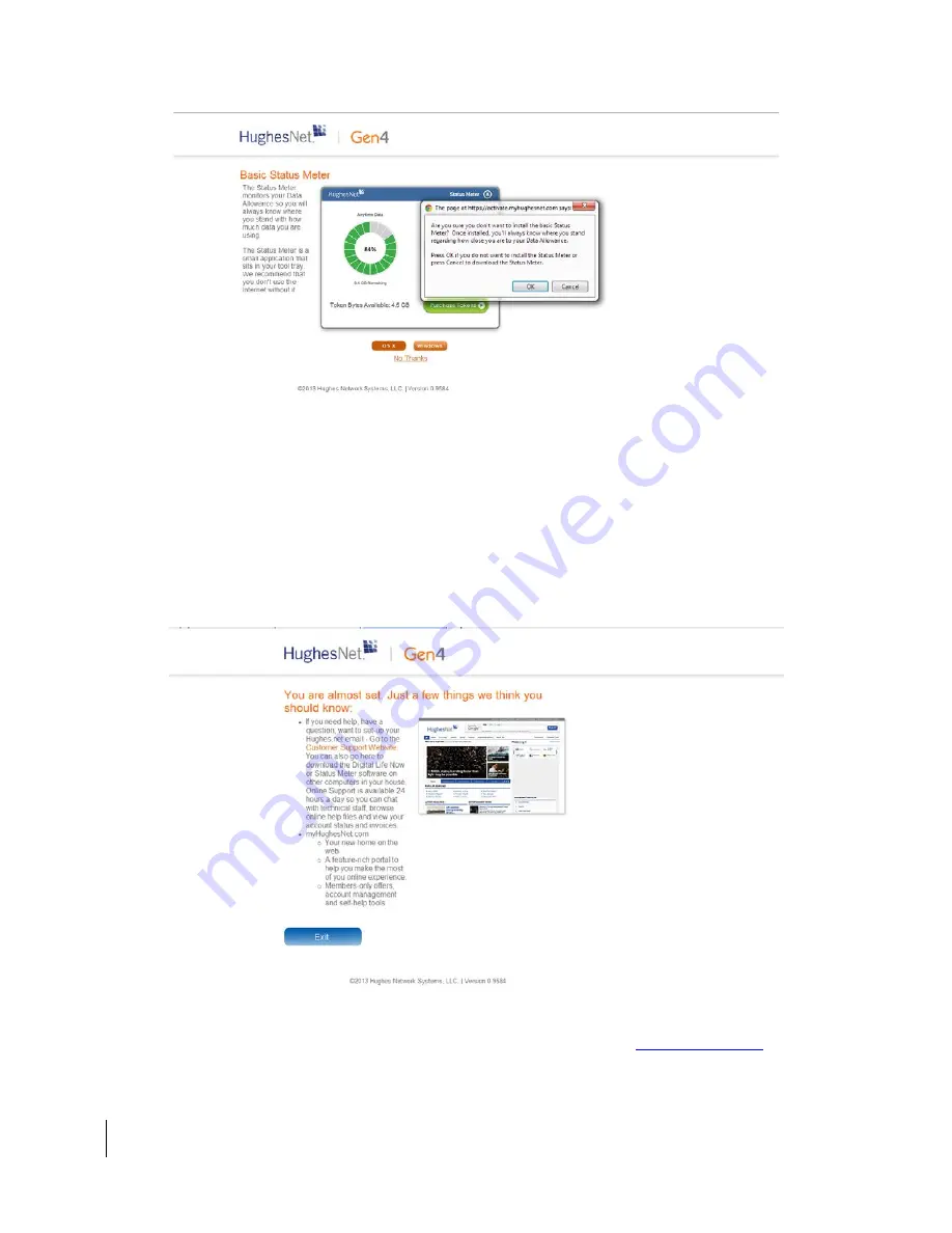 Hughes HT2000W Installation Manual Download Page 52