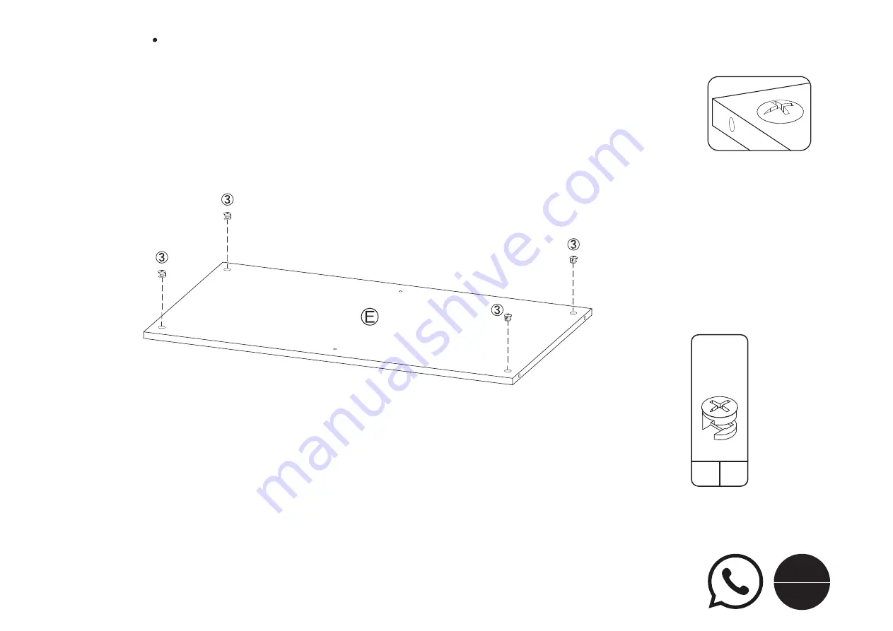 Huisen Furniture BH61100005913NA-NATURAL Manual Download Page 20