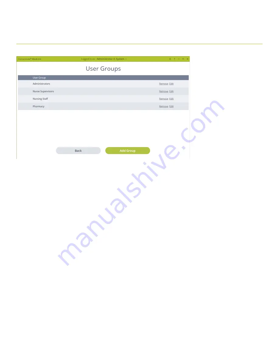 Humanscale MedLink User Manual Download Page 19