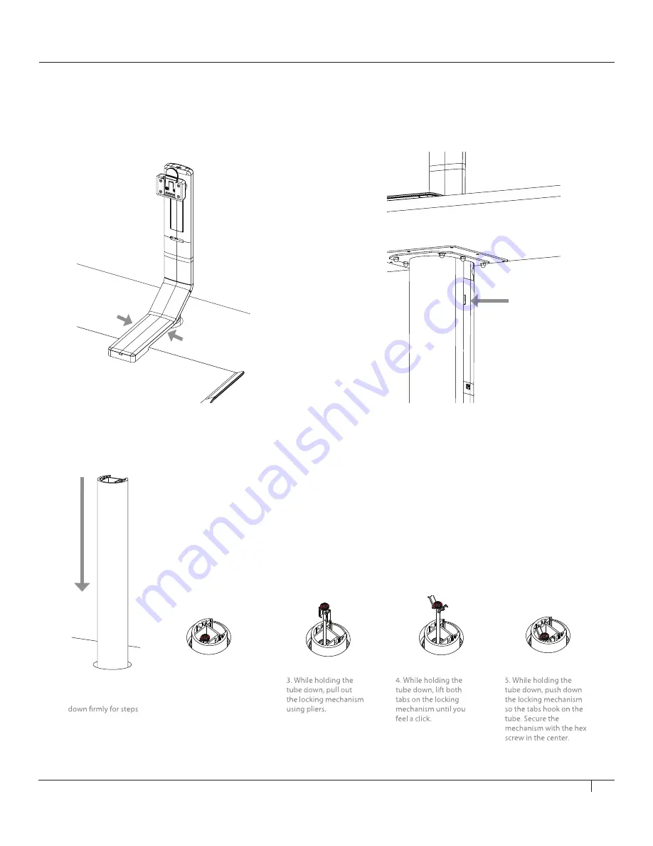 Humanscale QuickStand Under Desk Скачать руководство пользователя страница 11