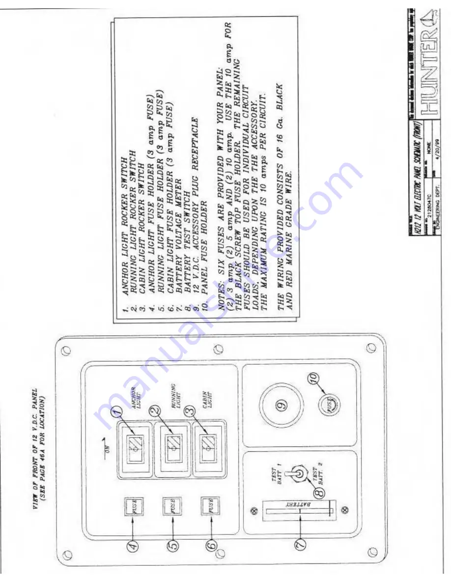 Hunter 212 Small Boat Series Owner'S Manual Download Page 65