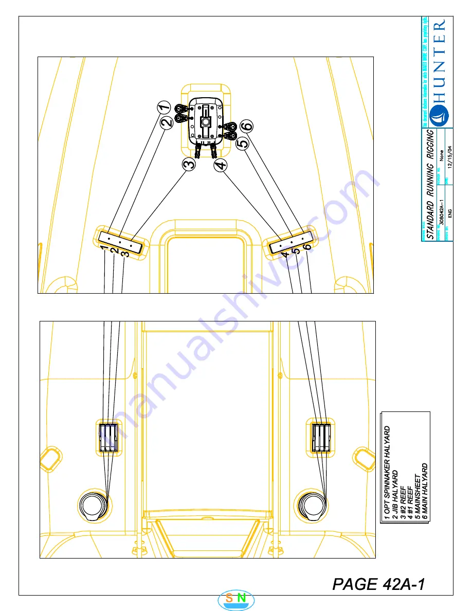 Hunter 31 Owner'S Manual Download Page 50