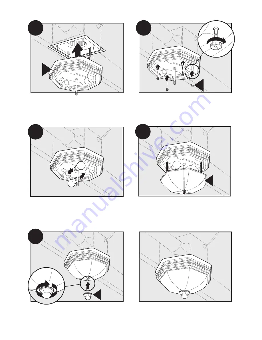 Hunter BELLE MEADE 82023 Installation Manual Download Page 38