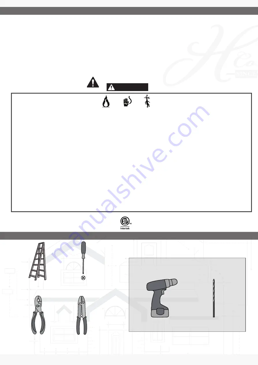 Hunter Bennett 50280 Installation Manual Download Page 2