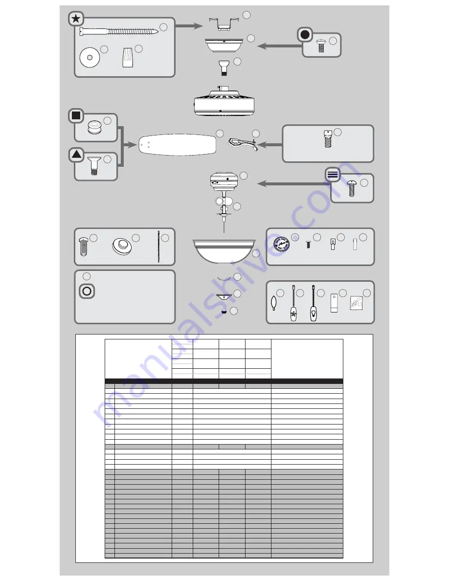 Hunter Builder Deluxe 53089 Owner'S Manual And Installation Manual Download Page 2