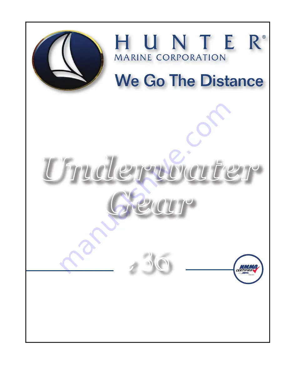 Hunter e36 Operator'S Manual Download Page 83