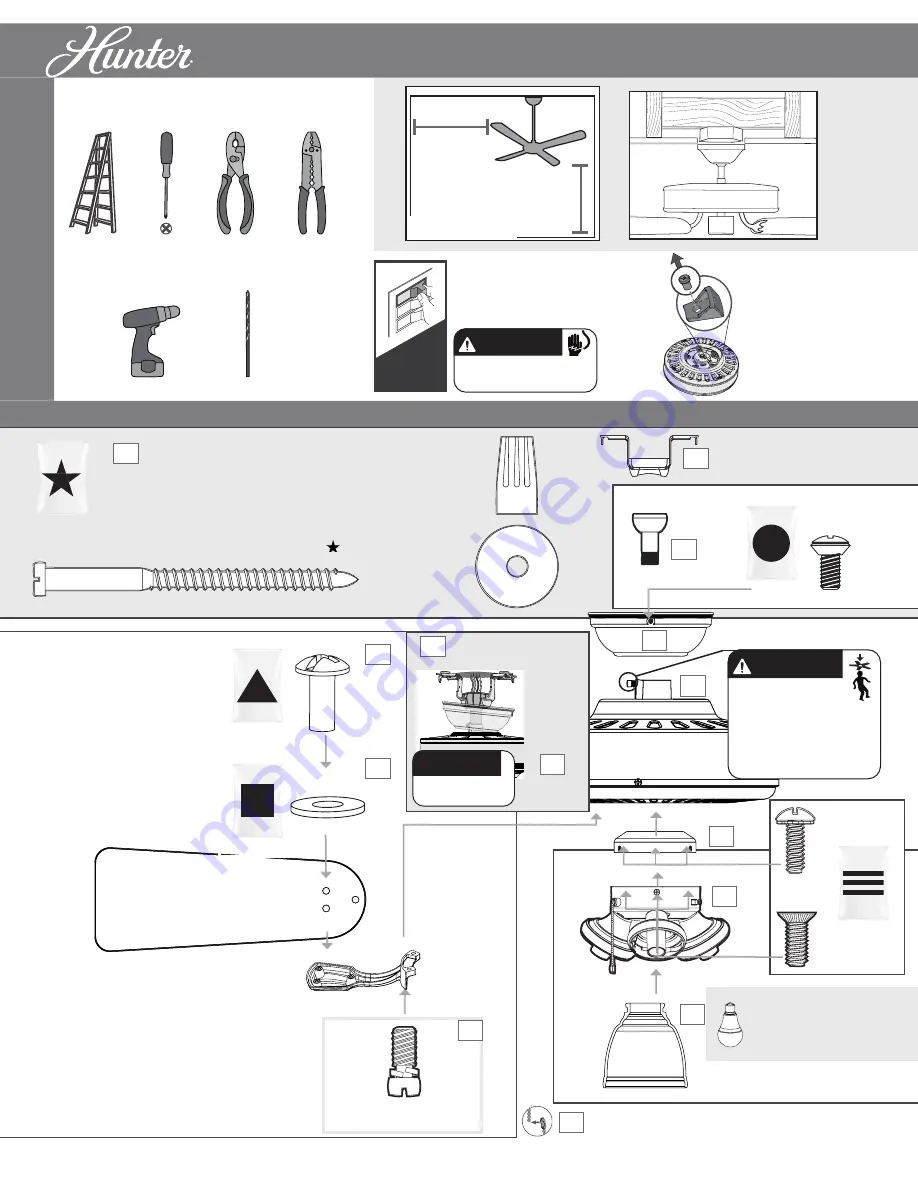 Hunter Swanson Installation Manual Download Page 3