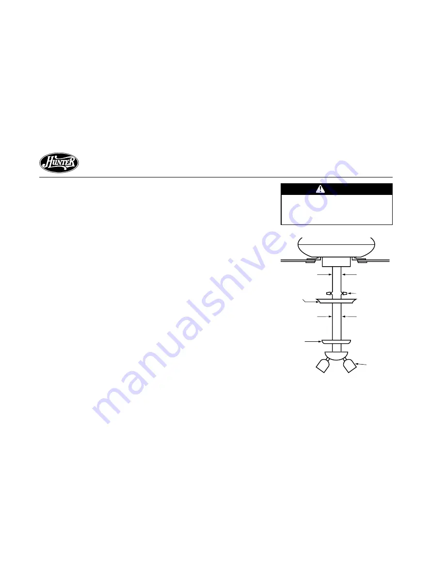 Hunter WHISPERWIND 2000 Installation And Operation Manual Download Page 18