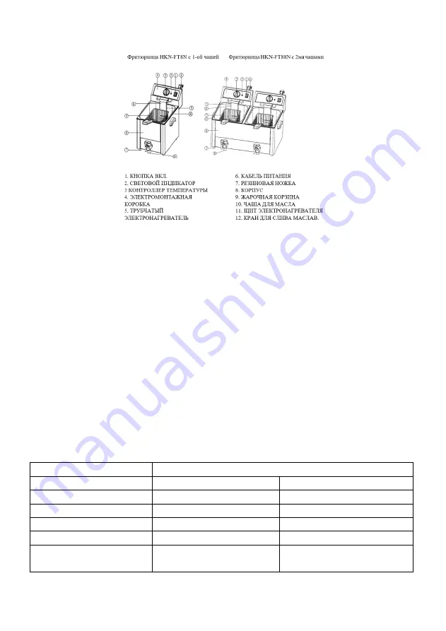 HURAKAN HKN-FT88N Manual Download Page 60