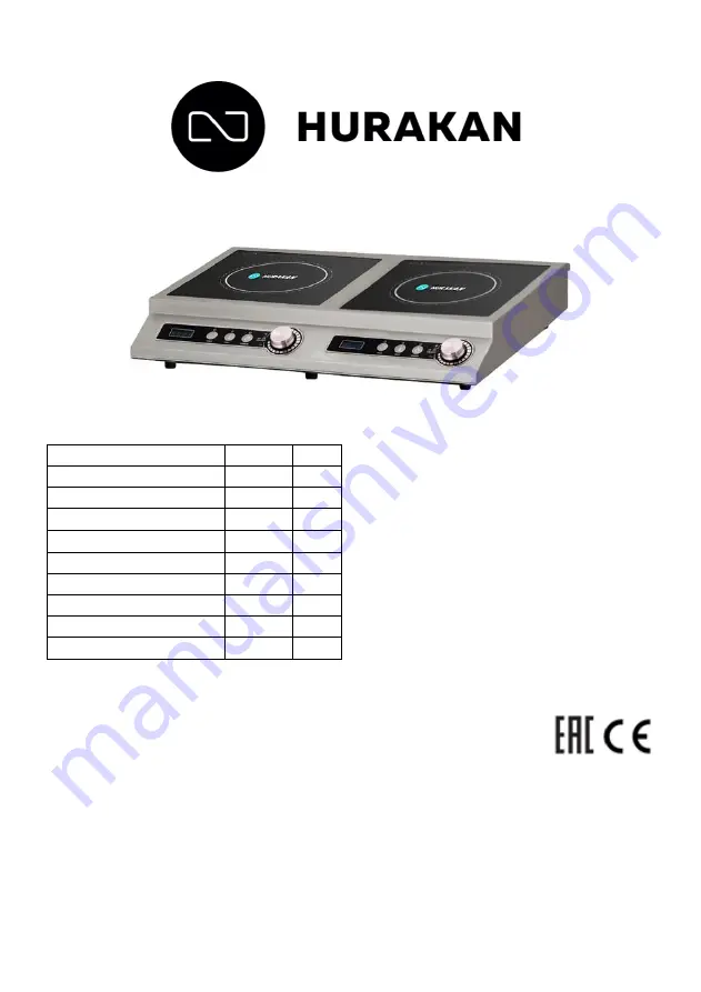 HURAKAN HKN-ICF70D Скачать руководство пользователя страница 1