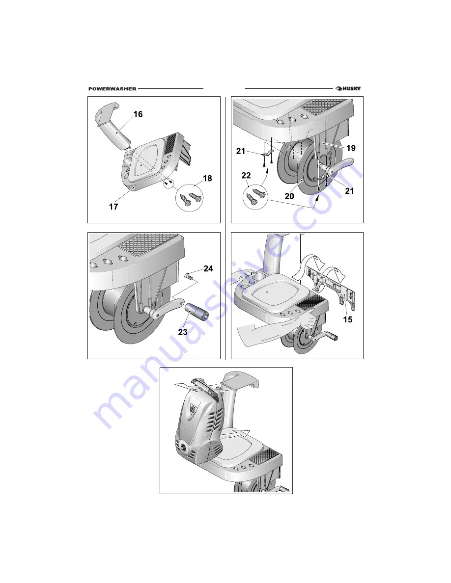 Husky HD1500 Operator'S Manual Download Page 48