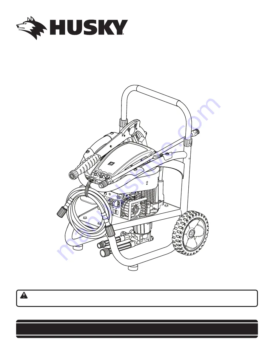 Husky HU80520 Скачать руководство пользователя страница 1