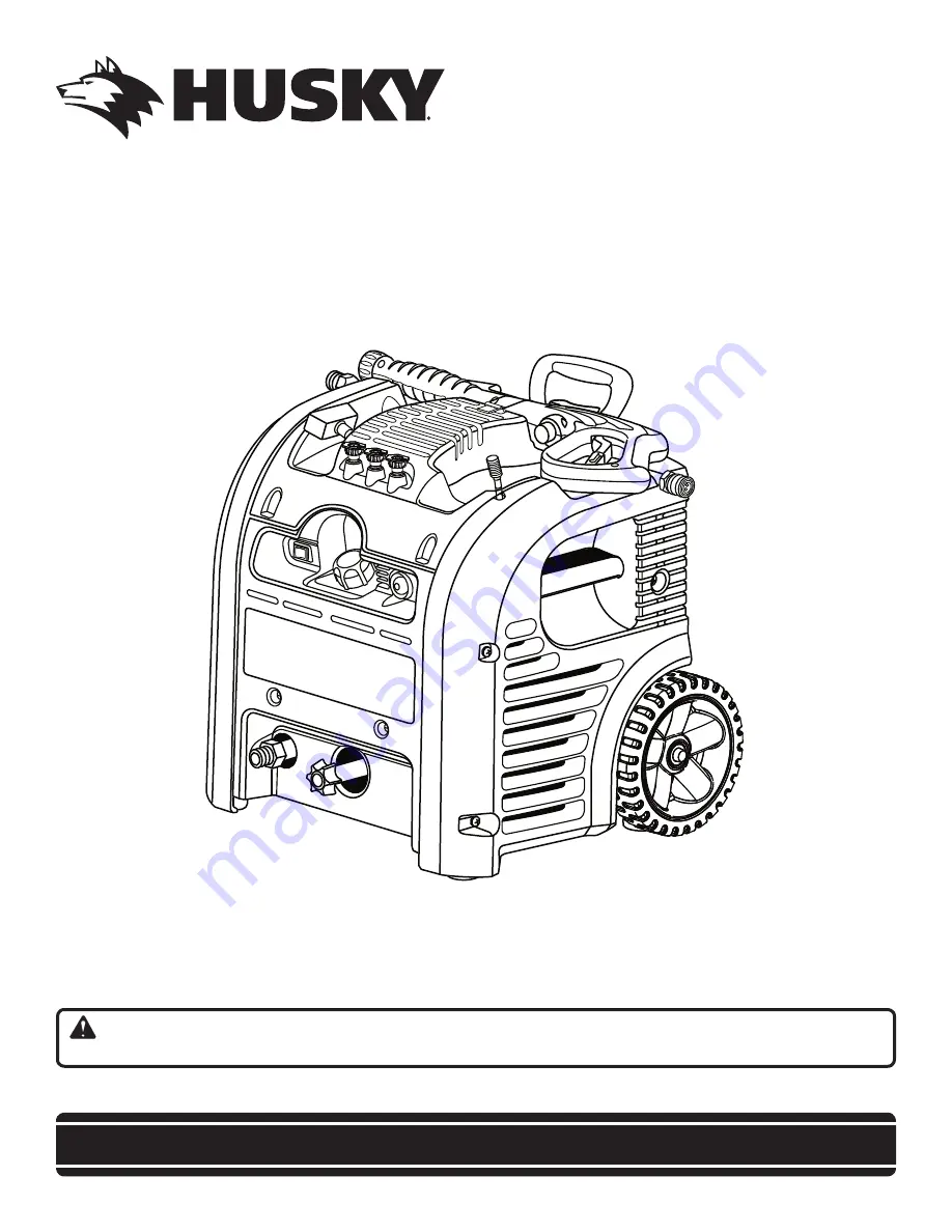 Husky HU80522 Operator'S Manual Download Page 1