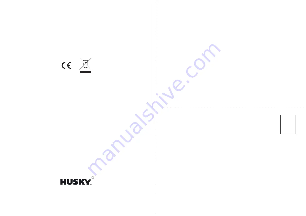 Husky HUS-HN12 Instruction Manual Download Page 8