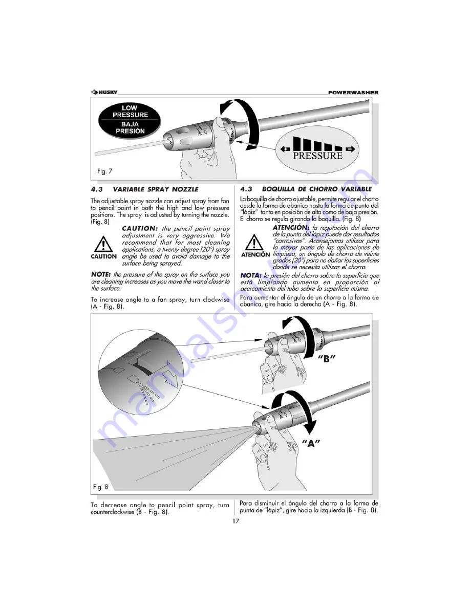 Husky POWERWASHER 1750 US Installation Manual Download Page 17