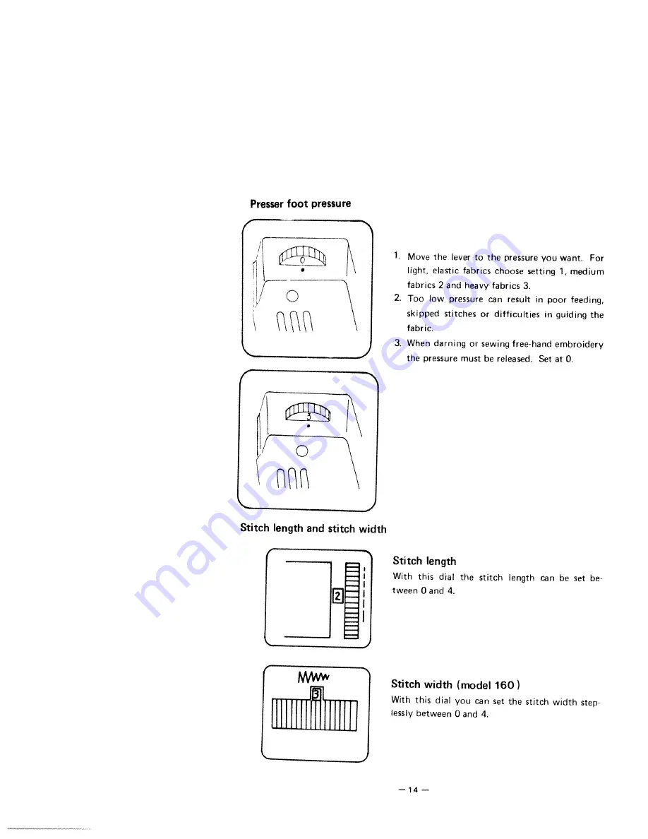 Husqvarna Viking 140 B Instruction Book Download Page 16