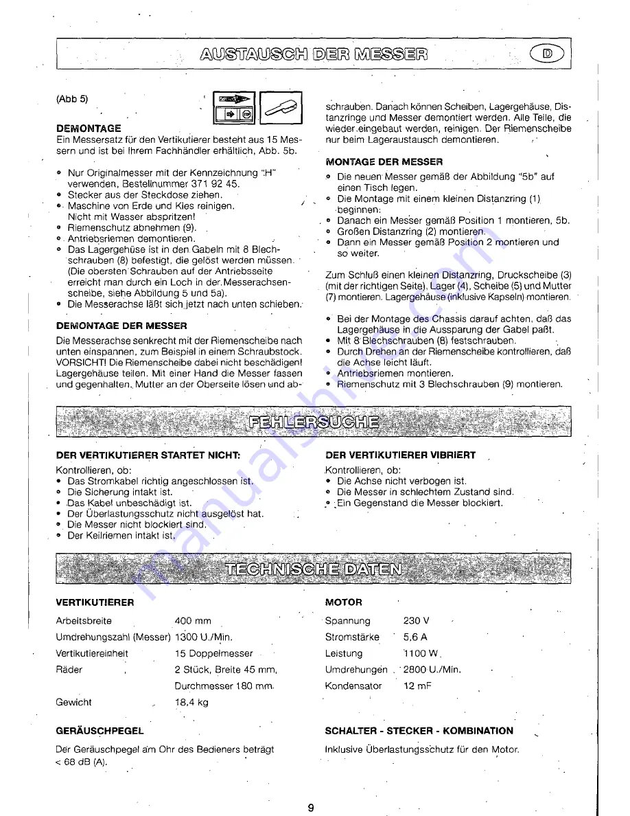 Husqvarna 1010000-01 Owner'S Manual Download Page 11