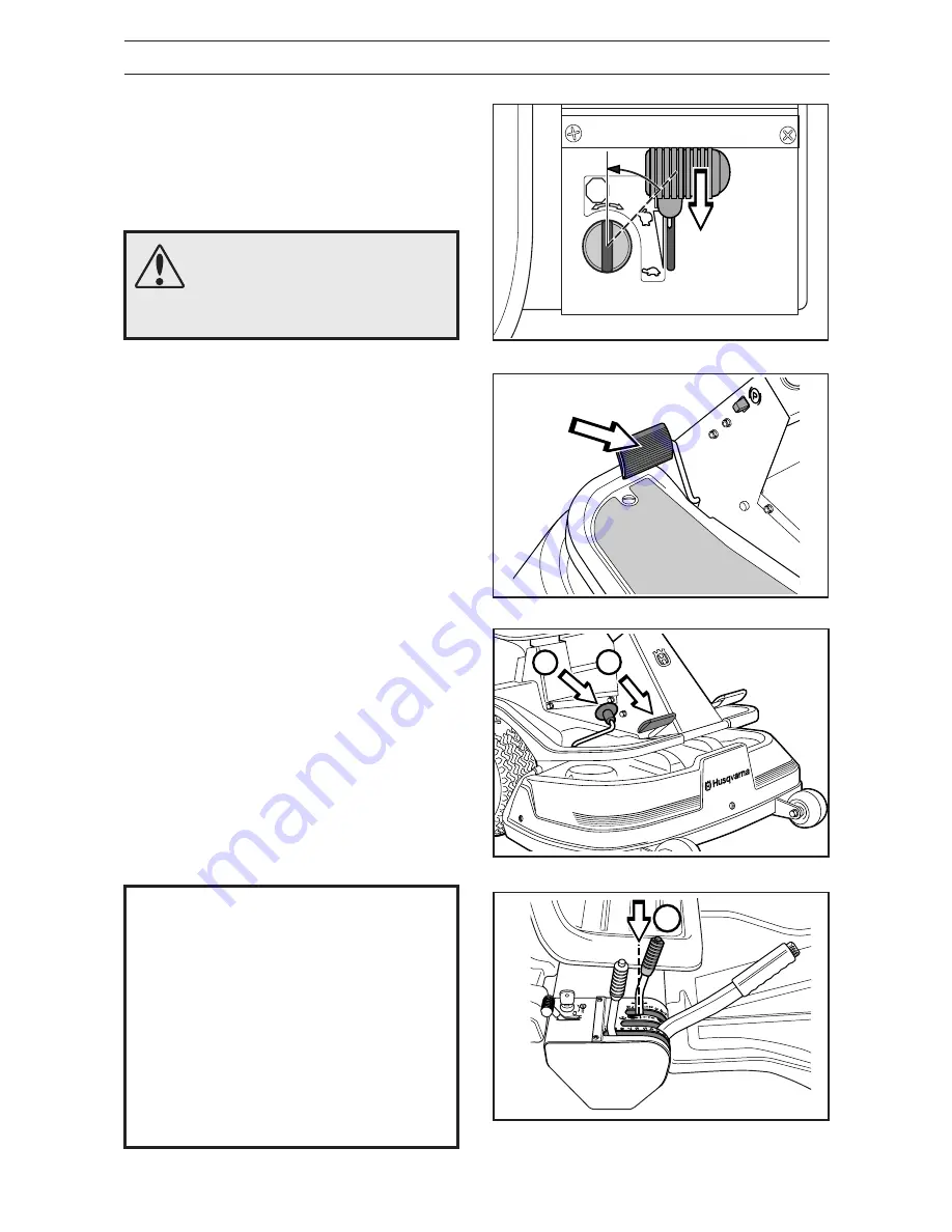 Husqvarna 11 Bio Operator'S Manual Download Page 17