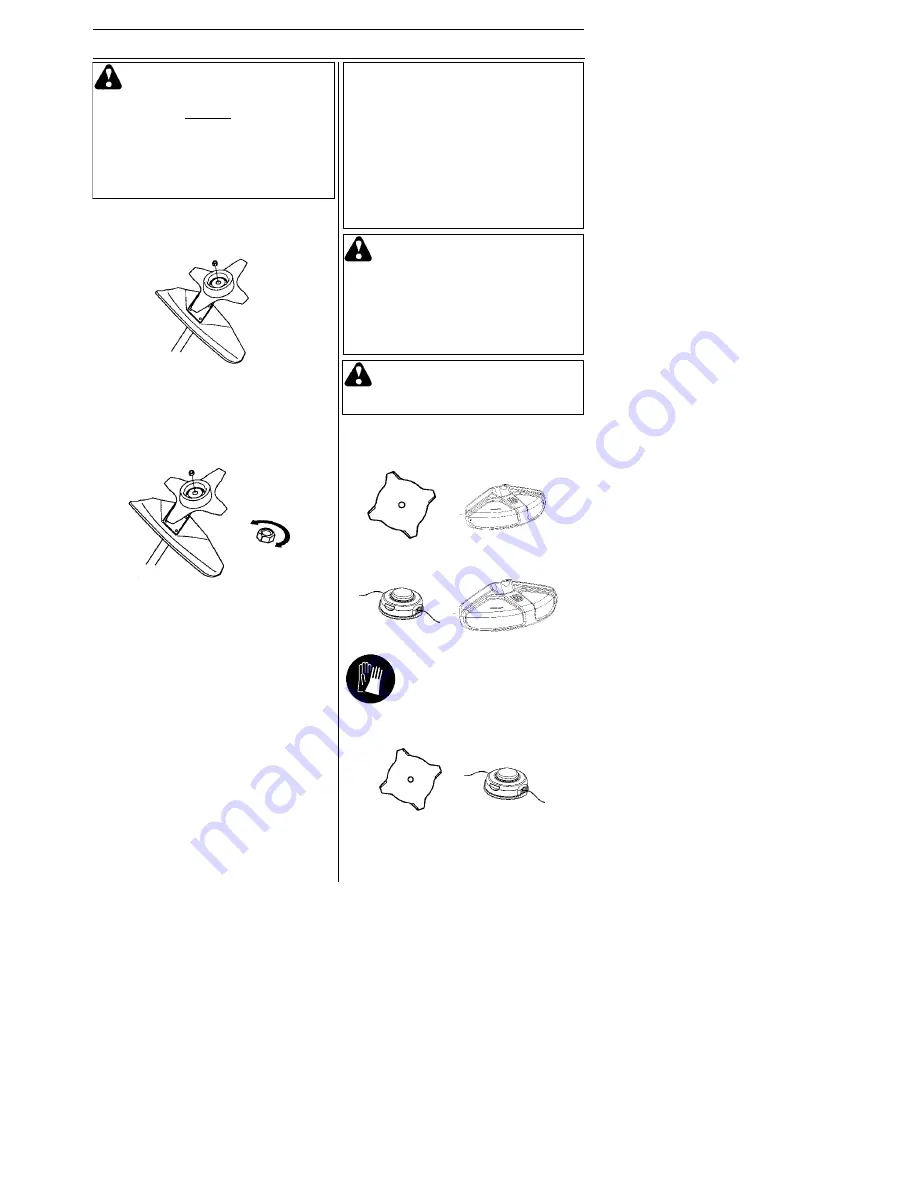 Husqvarna 128DJ Operator'S Manual Download Page 8